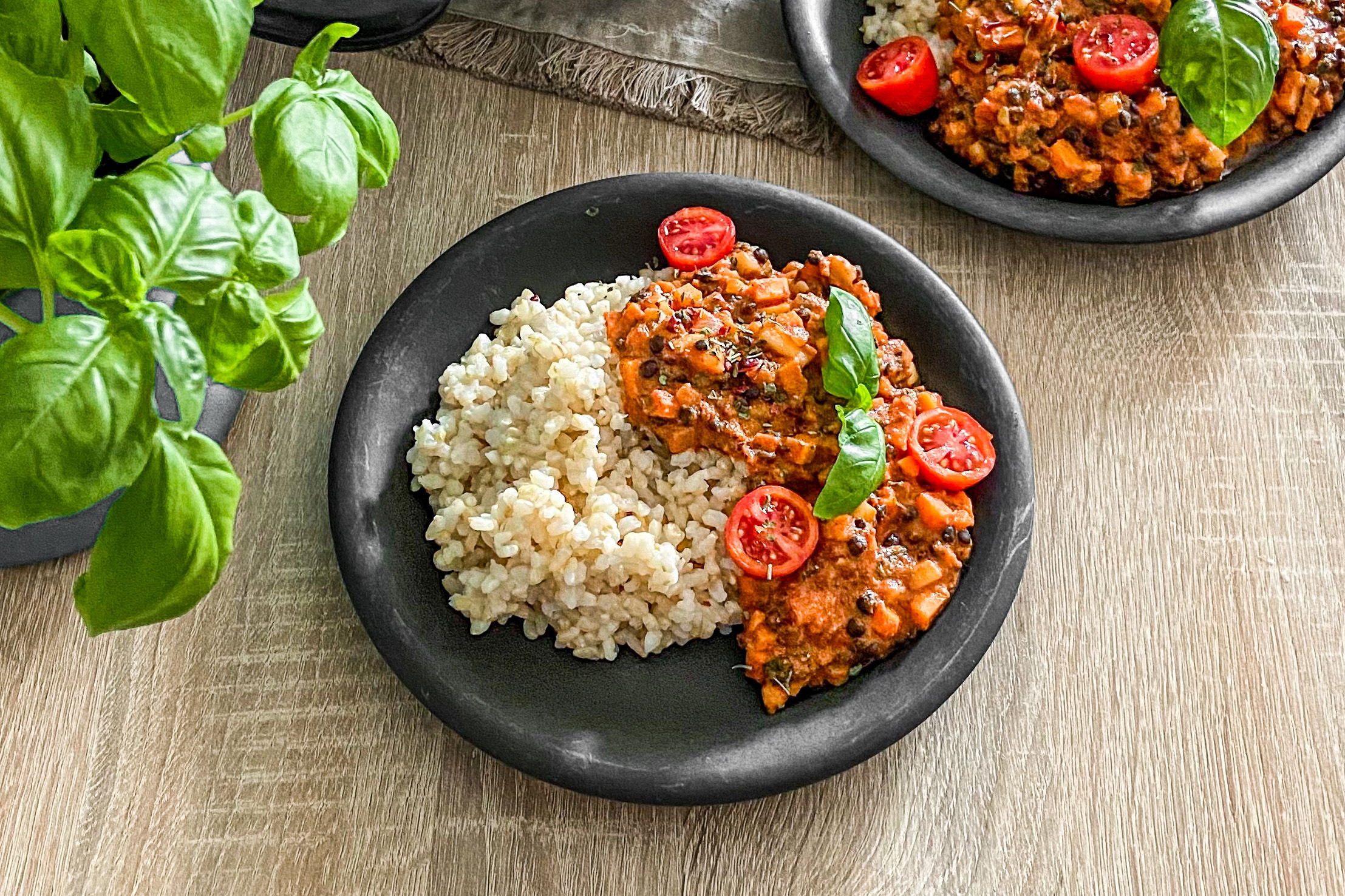 Orangen Hähnchen mit Naturreis | REISHUNGER