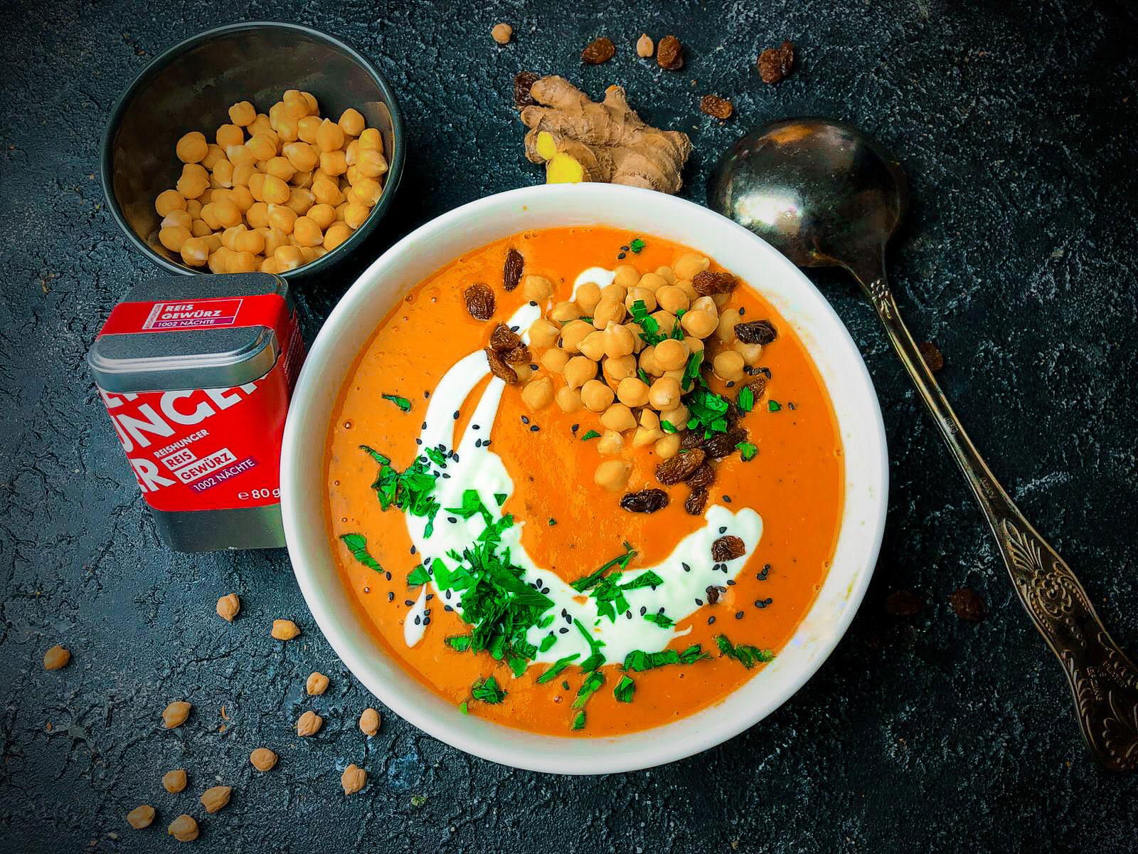 Orientalische Linsensuppe