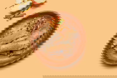 Reispapier Apfeltaschen aus dem Airfryer