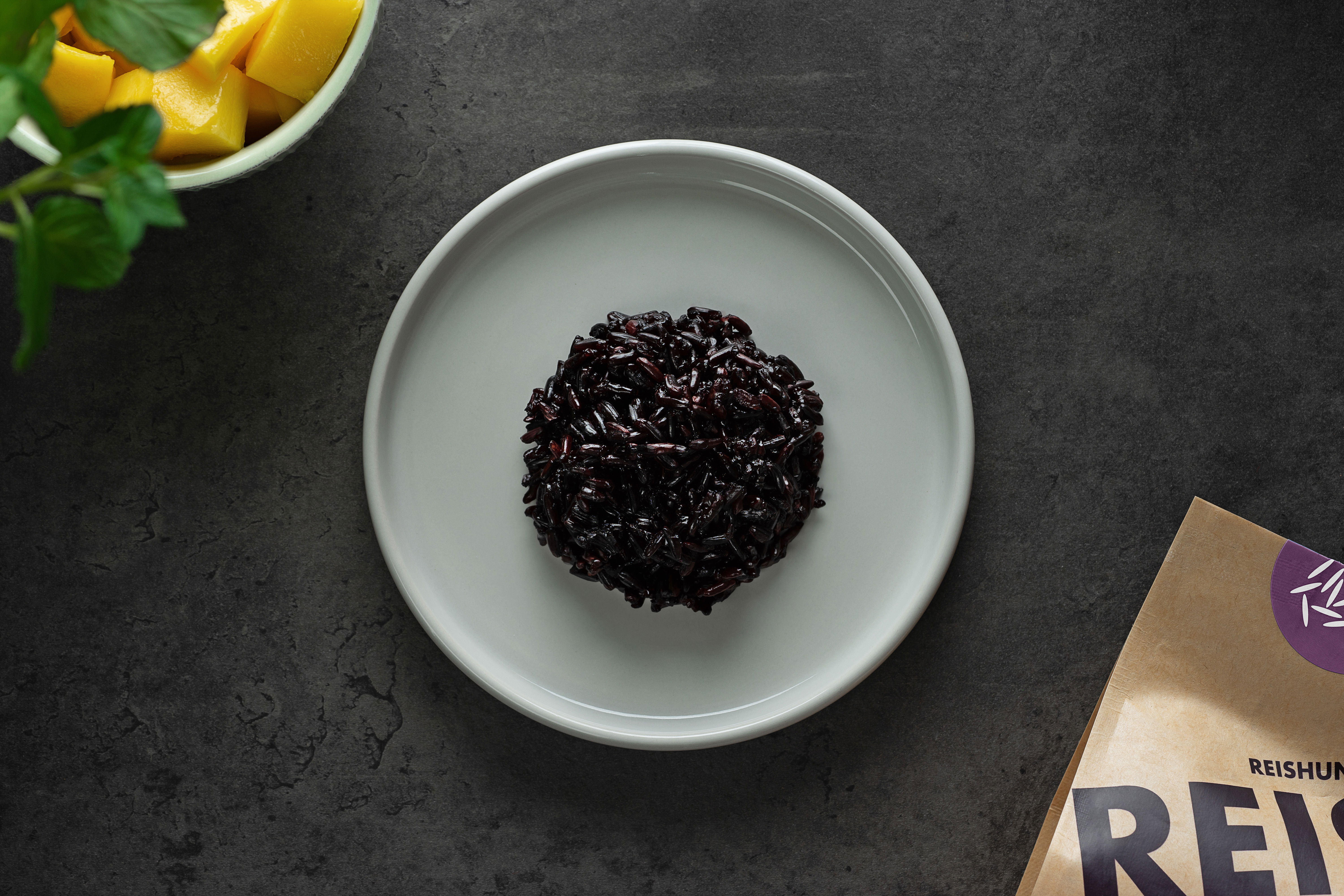 Zubereitung schwarzer Klebreis Grundrezept REISHUNGER