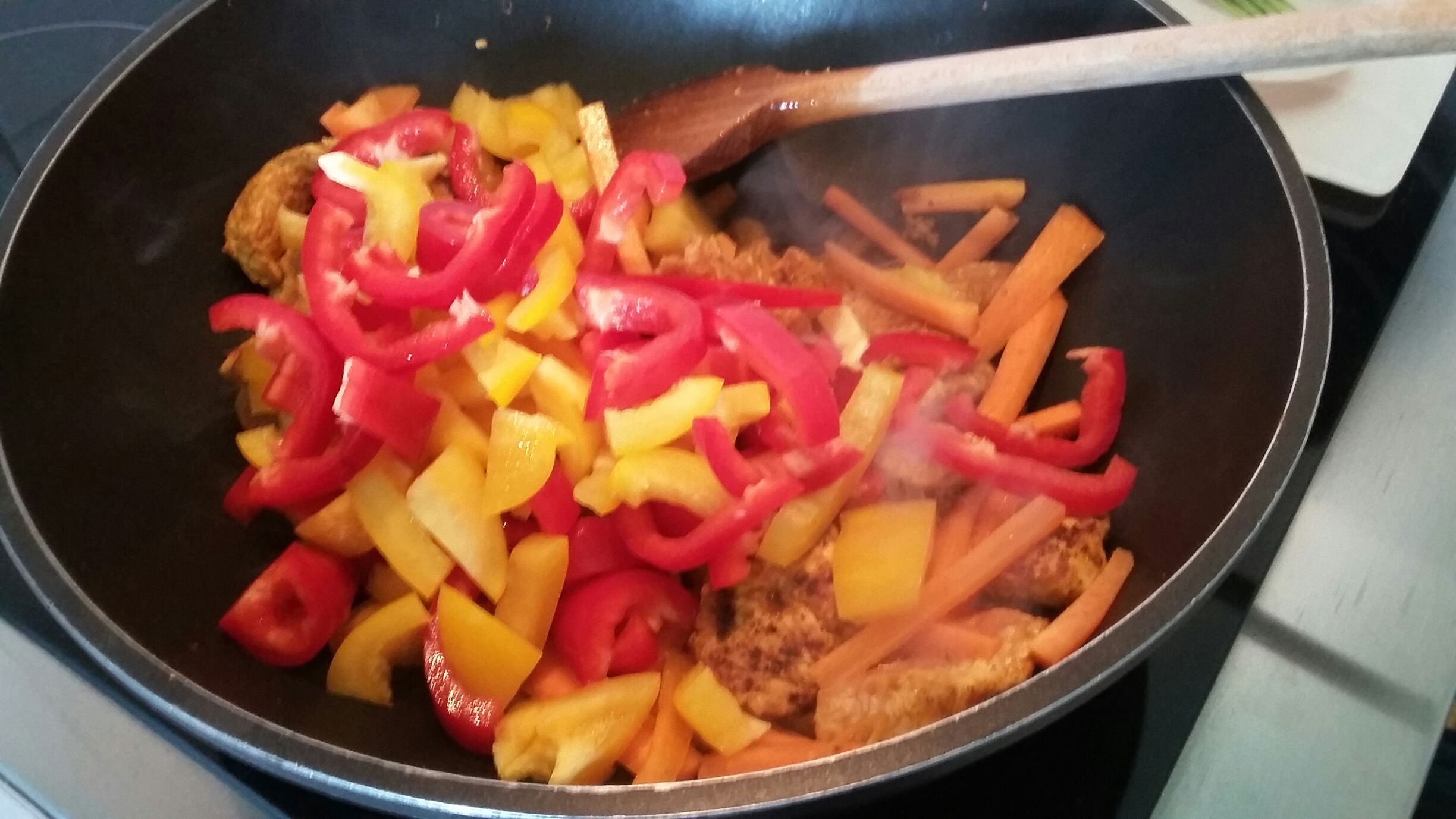 Basmati Reis mit SüßSauer Soße