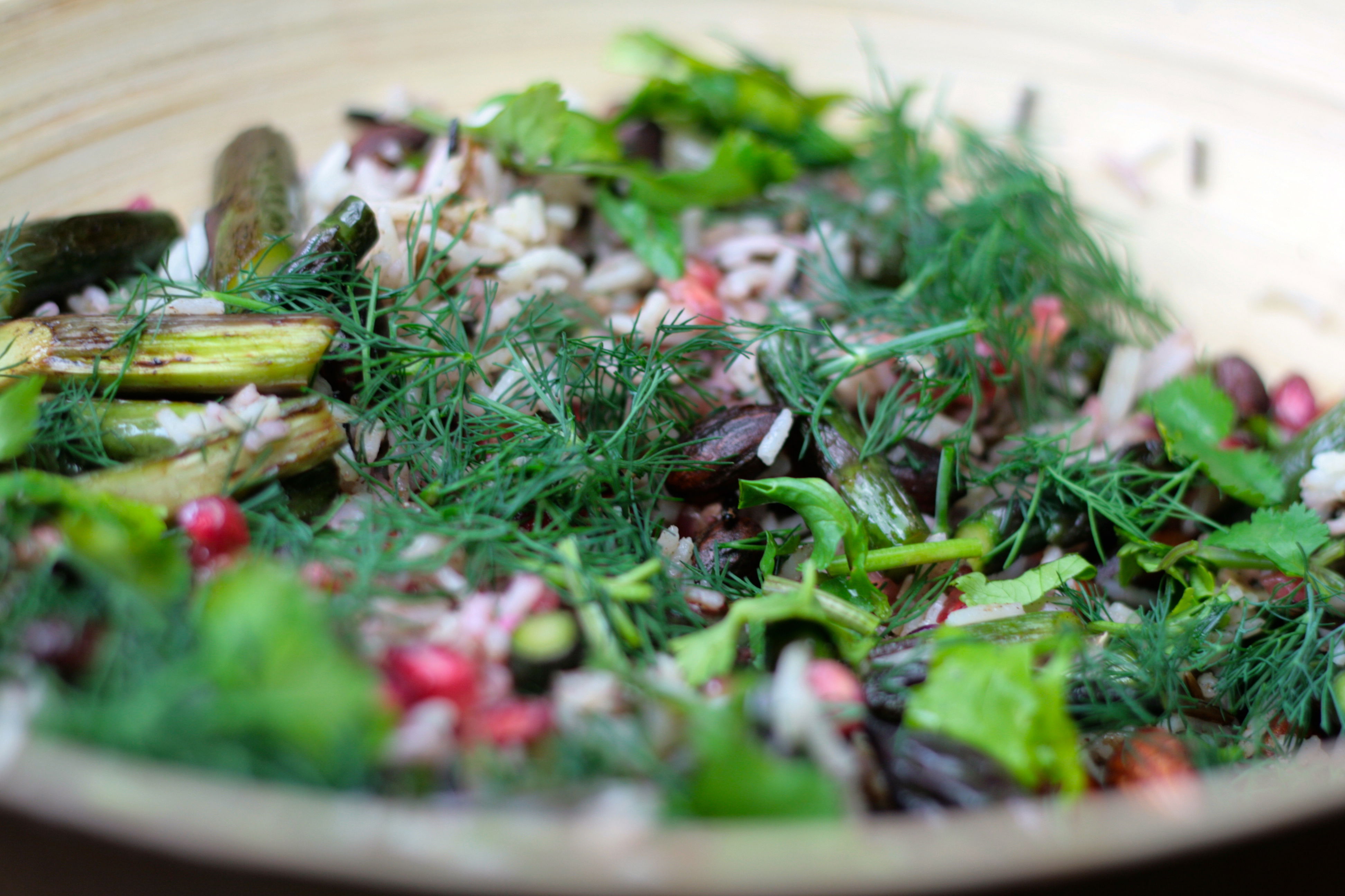 Basmati-Wildreis Salat