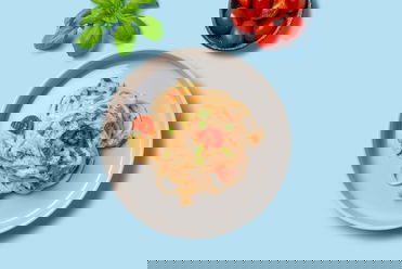 Burrata Pasta aus dem Ofen