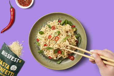 Chili Cheese Mie Nudeln