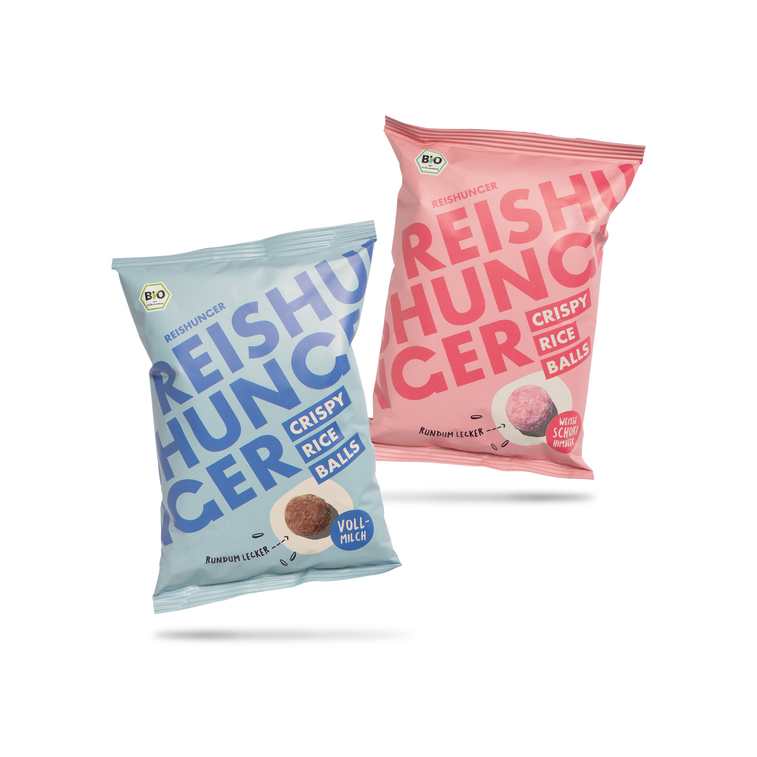 Bio Crispy Balls aus Reis (3er Set) | Vollmilchschokolade, Zartbitterschokolade & Weiße Schokolade mit Himbeere
