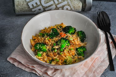 Kimchi Bratreis mit Brokkoli