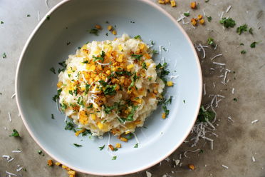 Kürbis Risotto mit Prosecco