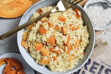 Kürbisrisotto