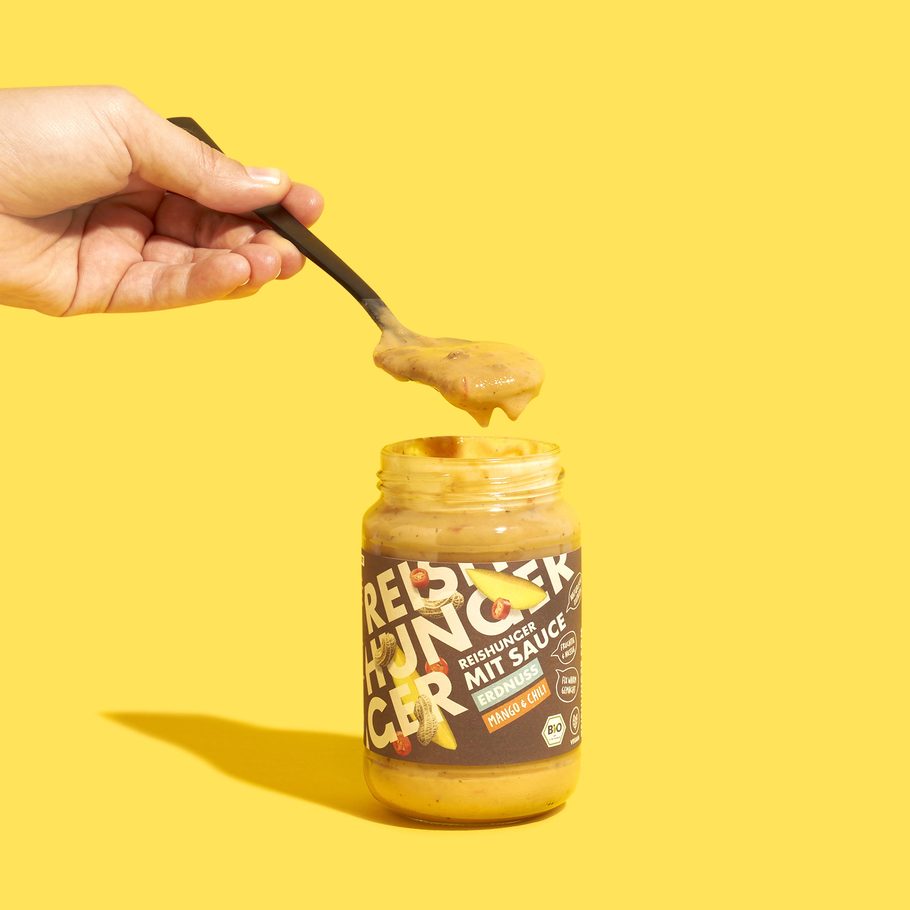Erdnuss Mango Chili Sauce kaufen | Bio-Qualität | REISHUNGER