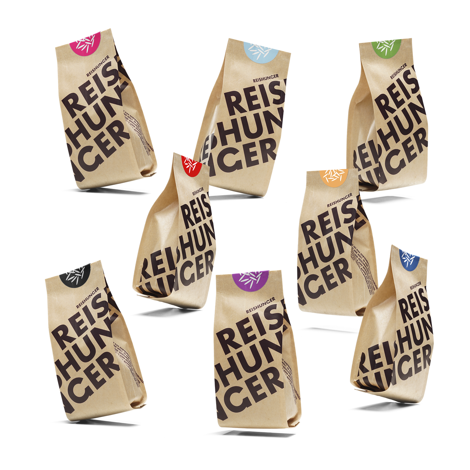 Finde deinen Lieblingsreis Set (8x600g) | Reis Probier Set | 8 Sorten