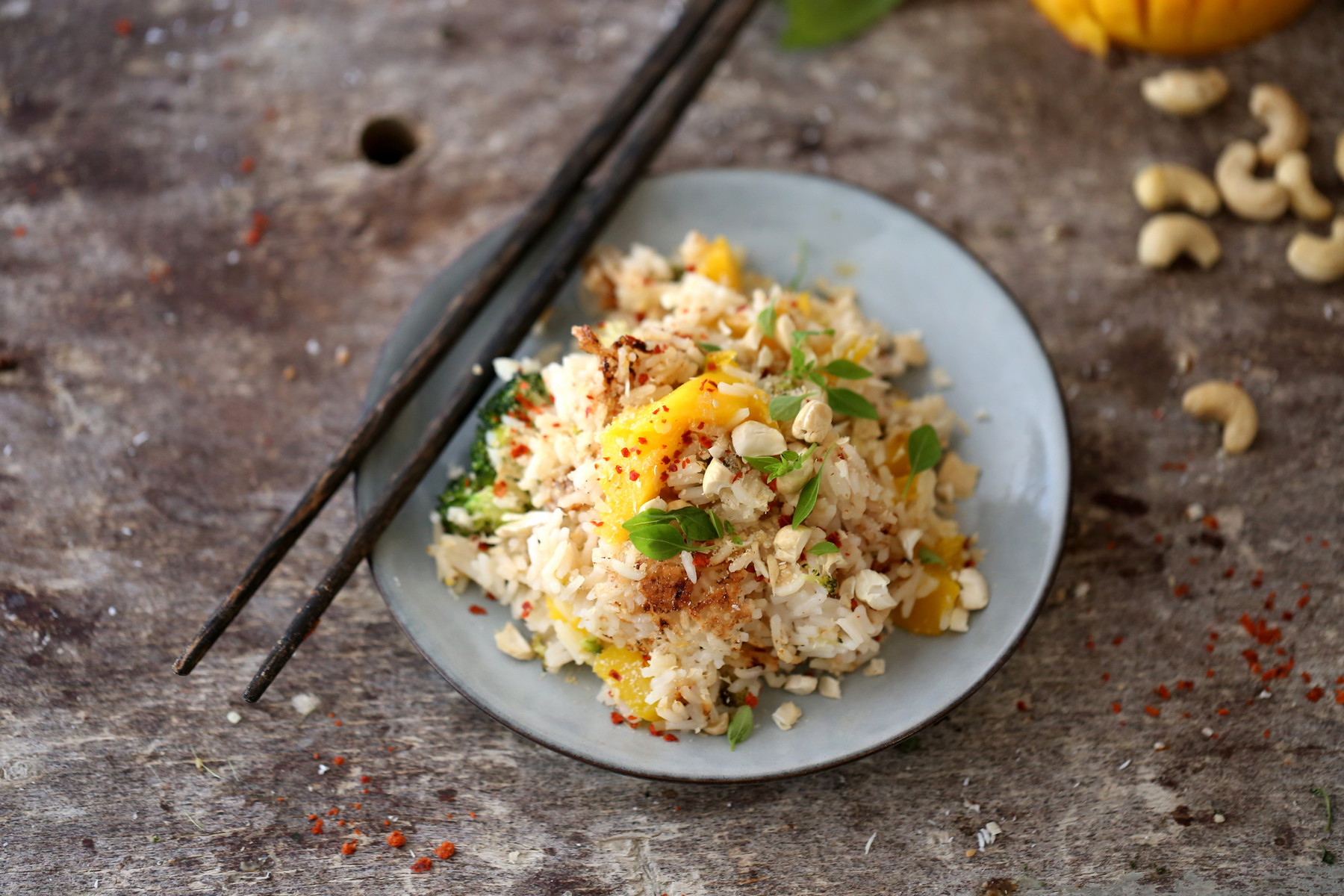 Gebratener Basmati Reis