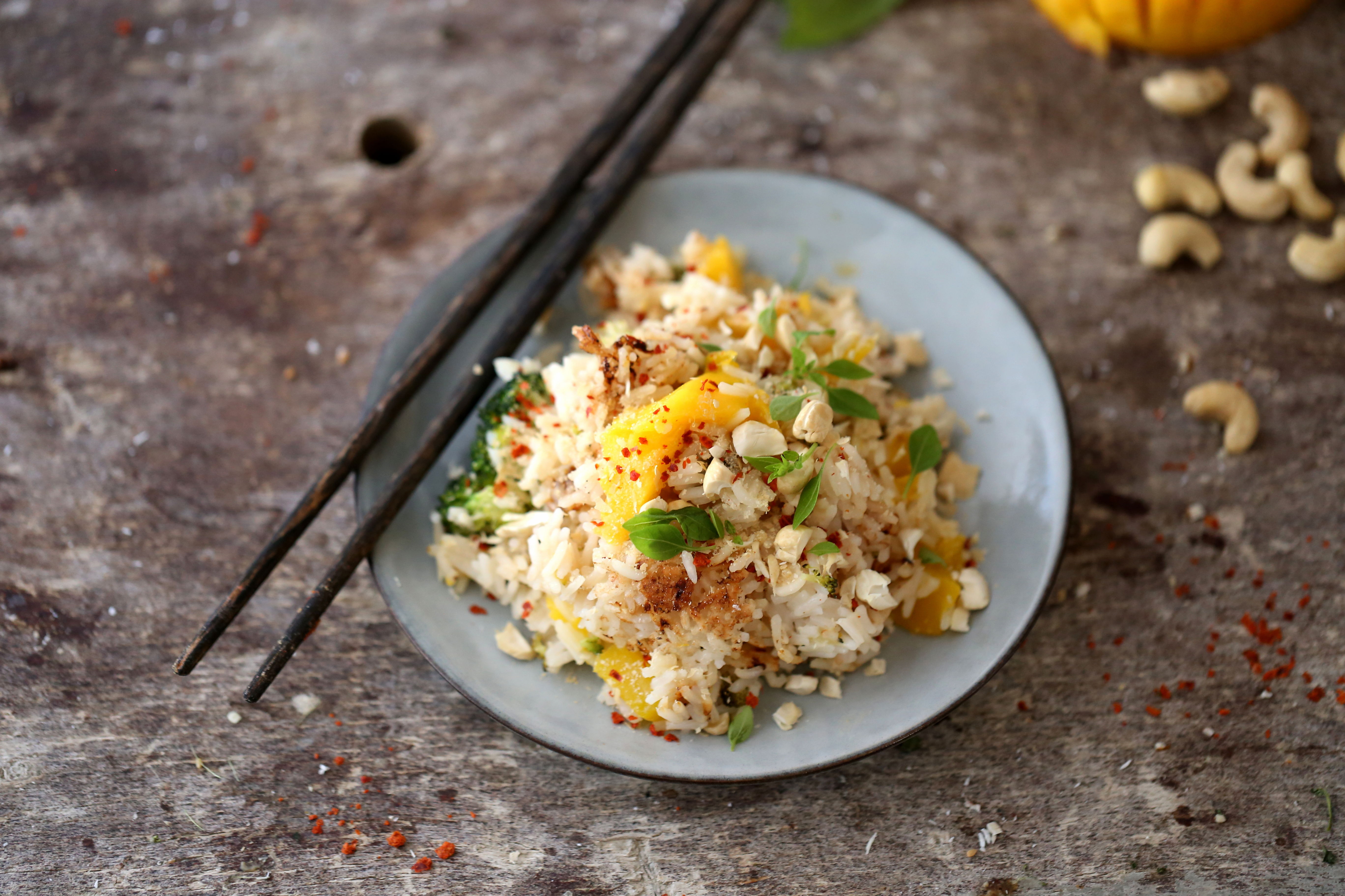 Gebratener Basmati Reis Gebratener Basmati Reis