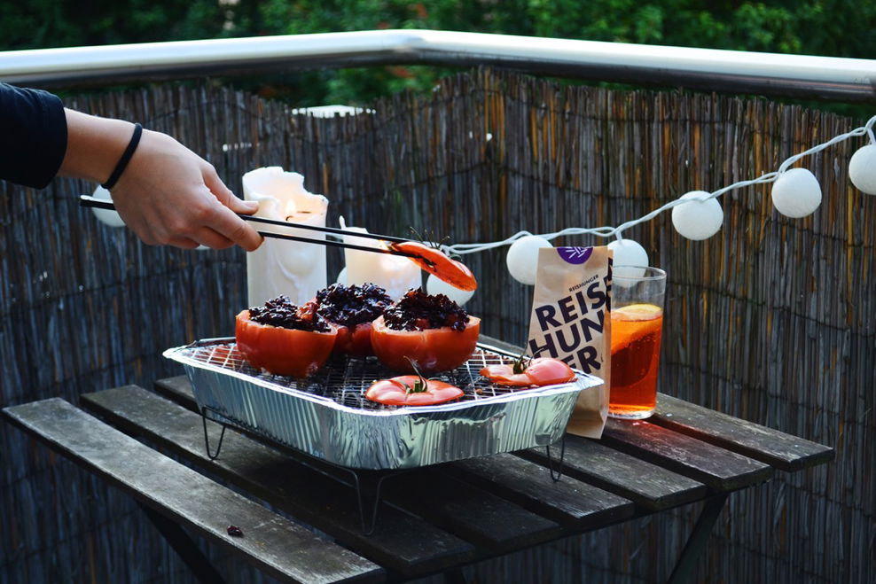 Gegrillte Tomaten