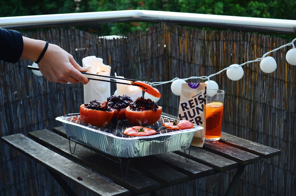 Gegrillte Tomaten