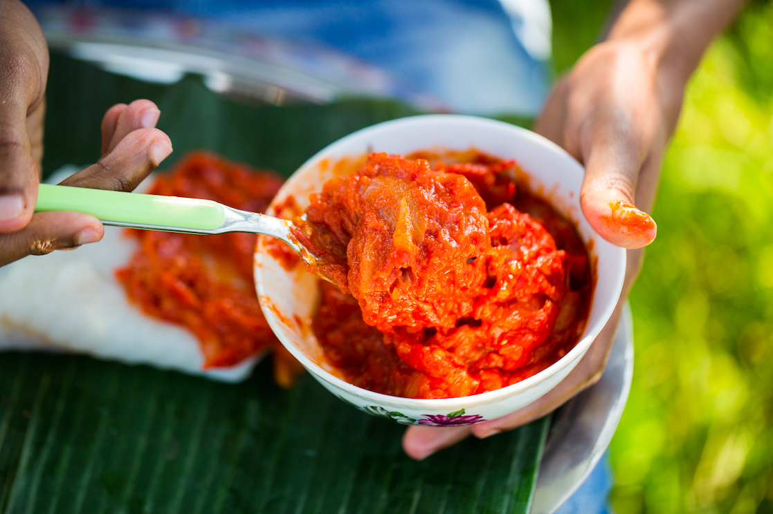 Gegrillter Fisch mit Bulgur