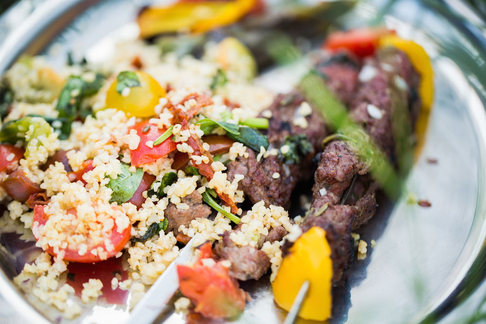 Rezept für Gegrilltes LammKebab