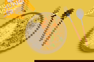 Gelbes Thai Curry mit Knuspertofu