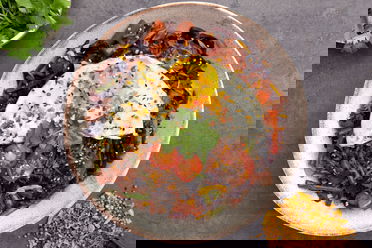 Herbstliche Wok Pfanne