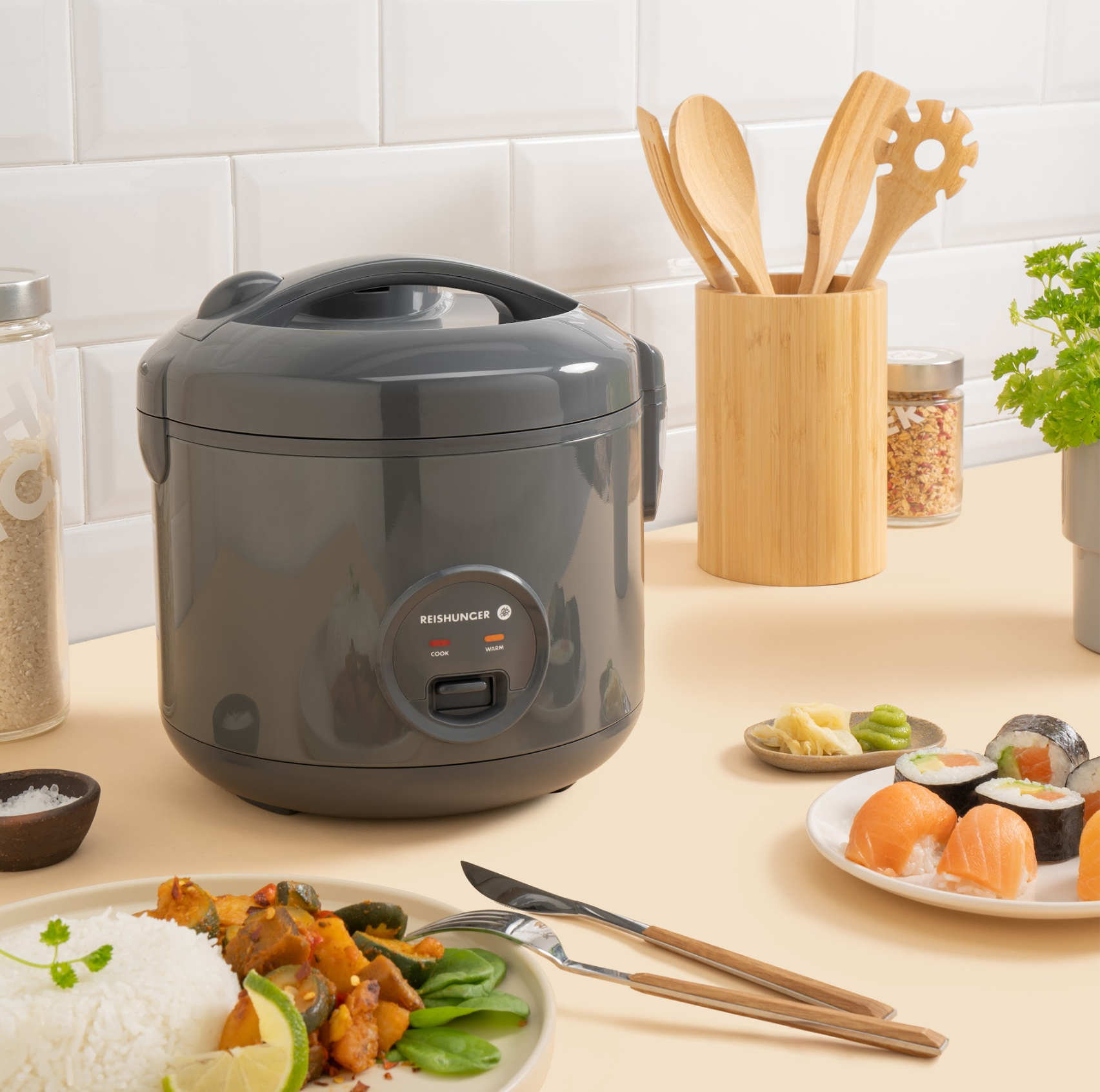 Reiskocher für perfekten Reis kaufen REISHUNGER