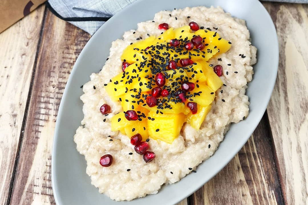 Mango-Granatapfel Sticky Reis Mango-Granatapfel Sticky Reis