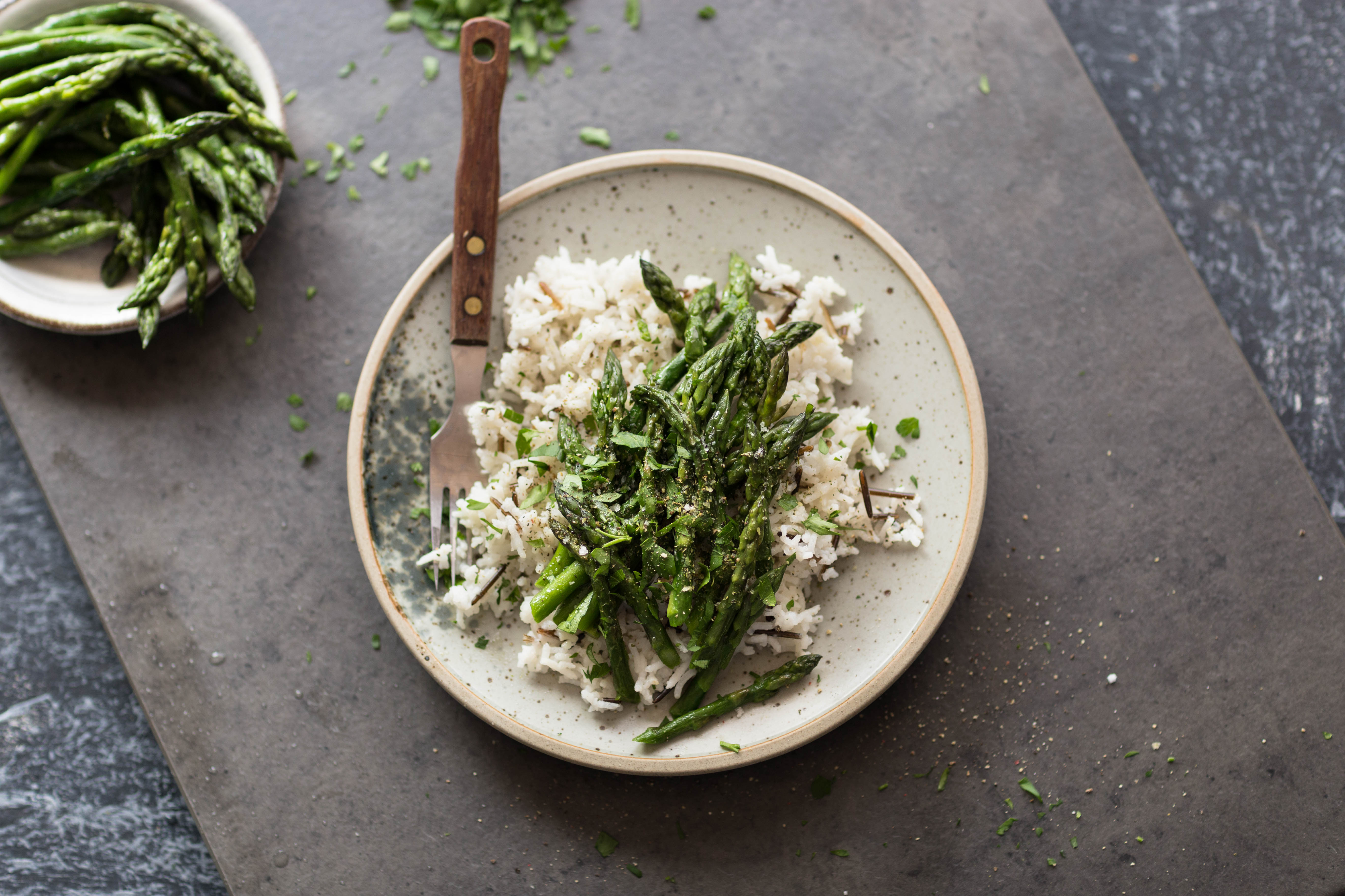 Wild Reis Basmati Mix mit grünem Spargel