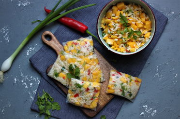 Asiatische Sommerrollen