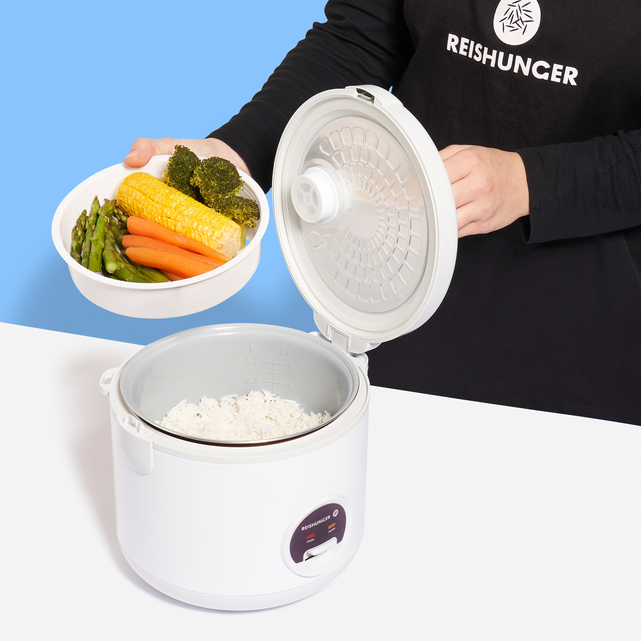 Reiskocher für perfekten Reis kaufen REISHUNGER