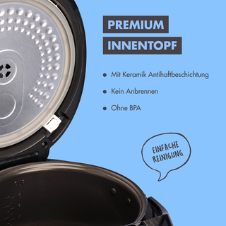 Digitaler Reiskocher