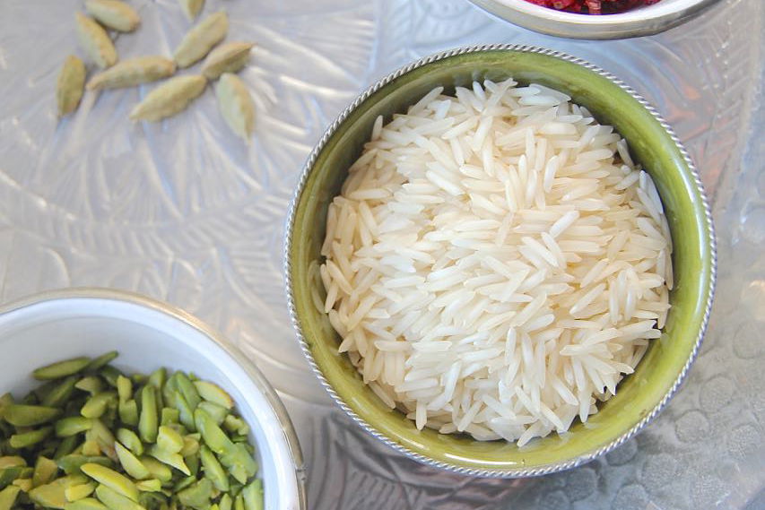 Javaher Polo Javaher Polo mit Basmati Reis und Safran
