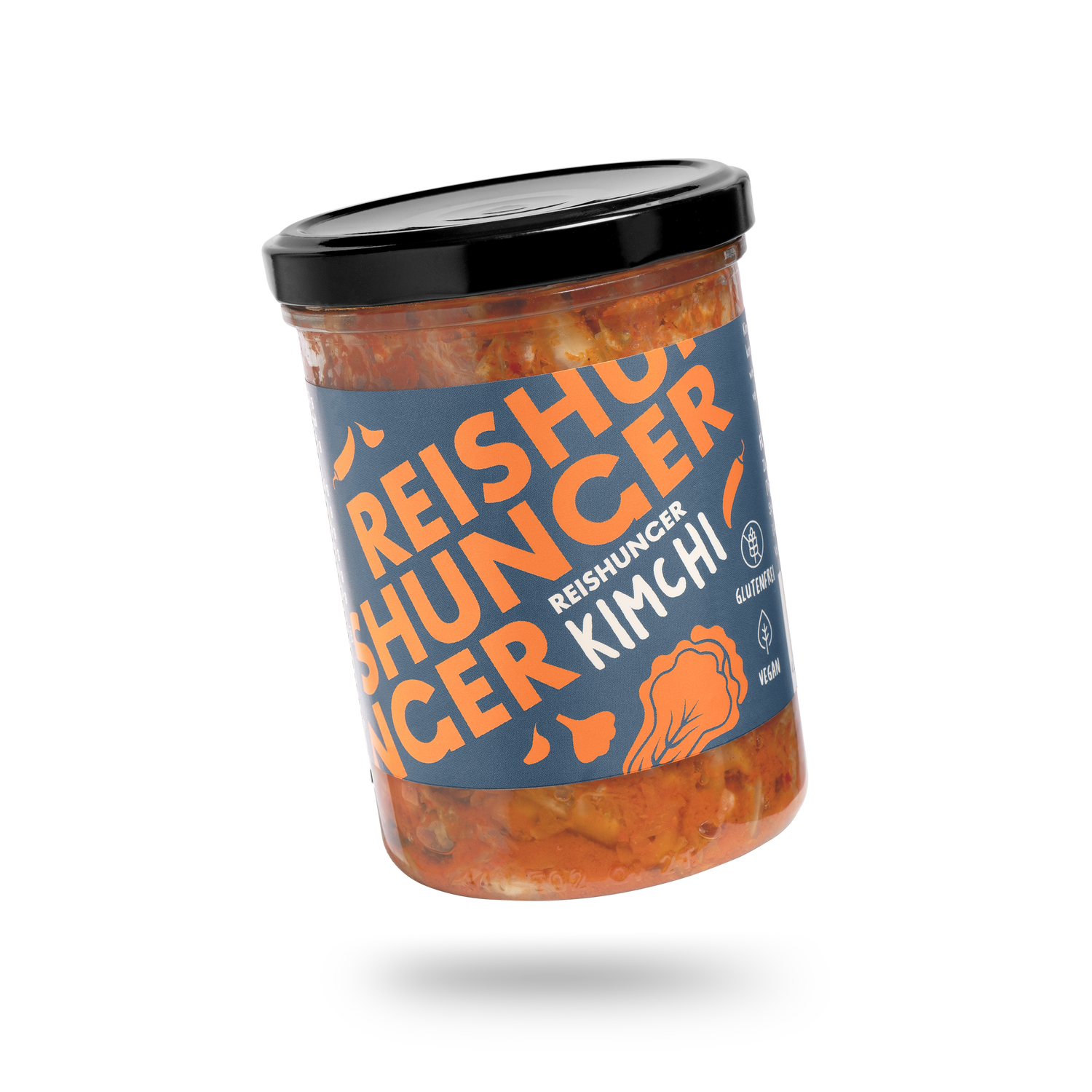 Kimchi (3 x 350 g) | Koreanisches Kimchi aus fermentiertem Chinakohl | Vegan