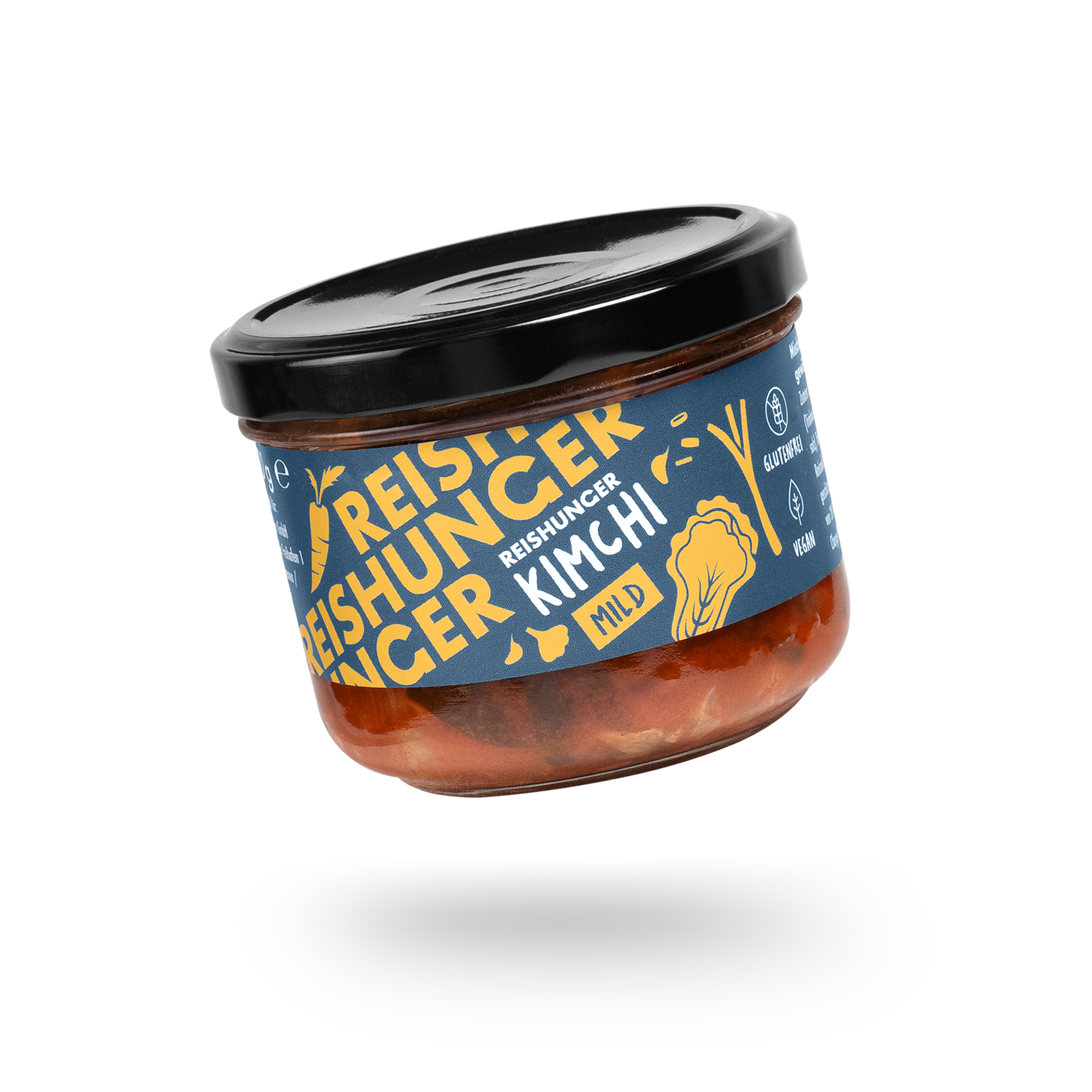Mildes Kimchi (170 g) | Koreanisches Kimchi aus fermentiertem Chinakohl | Vegan