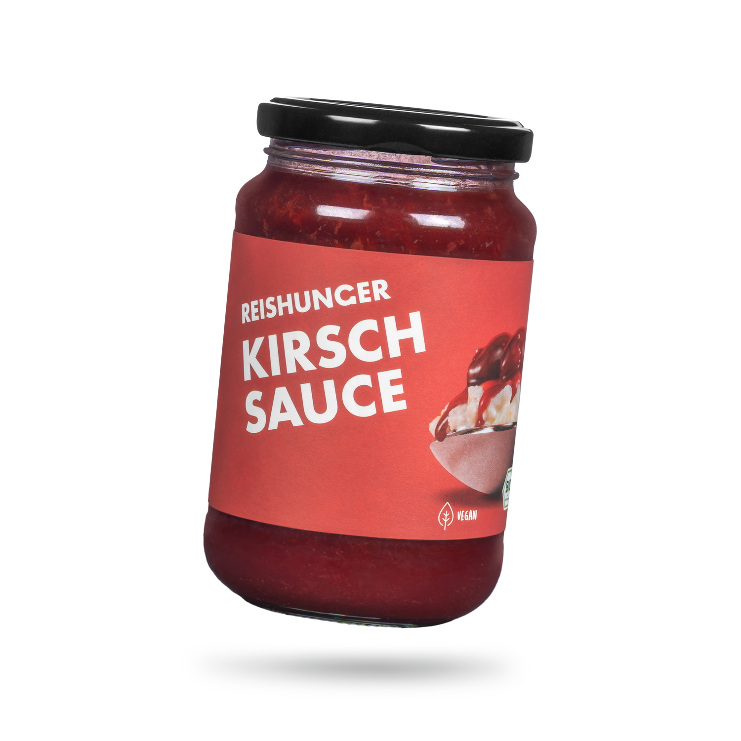 Bio Kirsch Sauce (325ml) | Süße Sauce mit fruchtigen Sauerkirschen