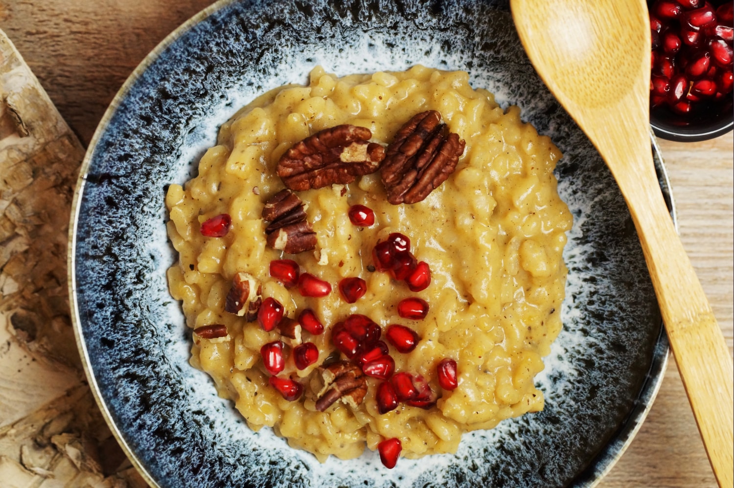 Kstlich-cremiger Krbis-Milchreis