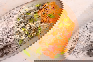 Kürbis Curry aus dem Ofen