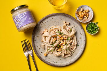 Vegane Spaghetti Carbonara