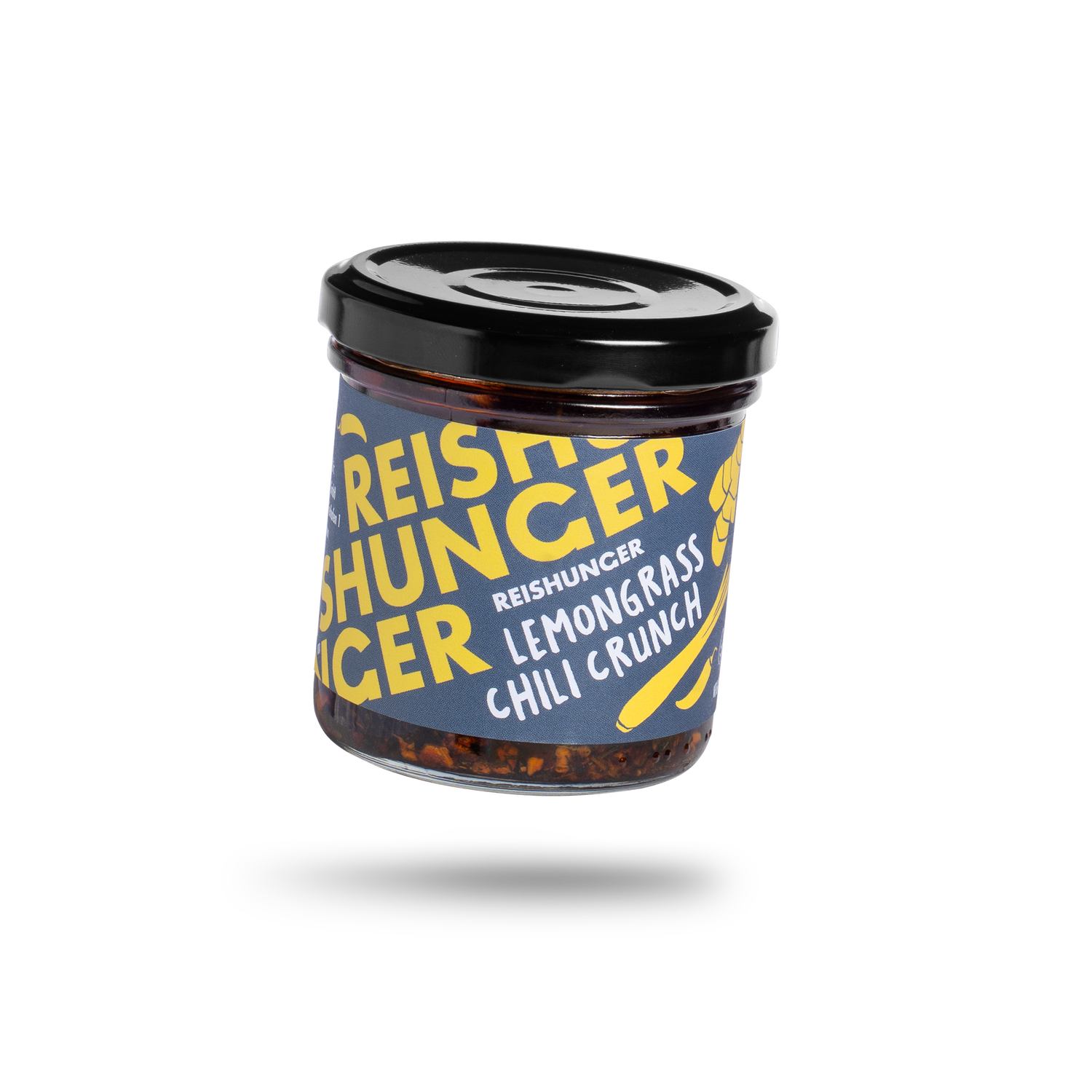 Lemongrass Chili Crunch (3 x 120 g) | Crispy Chili Topping in Öl | Milde Schärfe