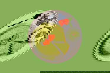 Matcha Cheesecake aus dem Reiskocher