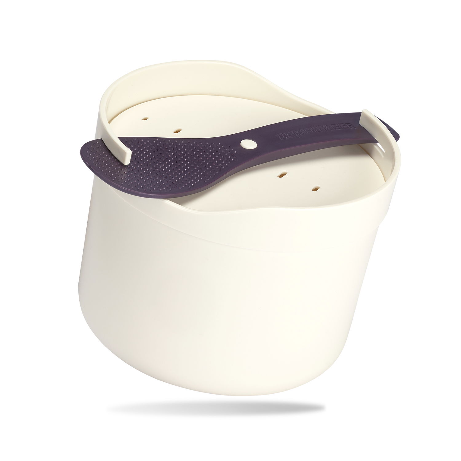 Reishunger Mikrowellen Reiskocher (1,7l) | Reis zubereiten in der Mikrowelle | Spülmaschinengeeignet