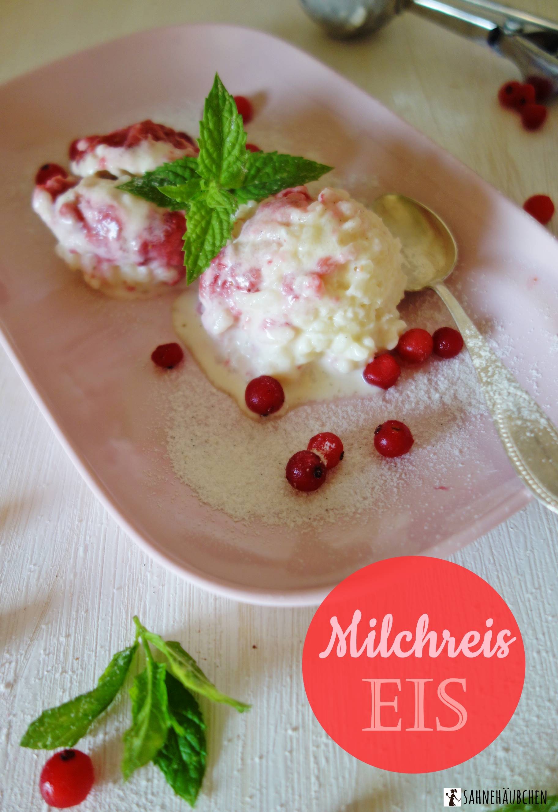 Milchreis Eis
