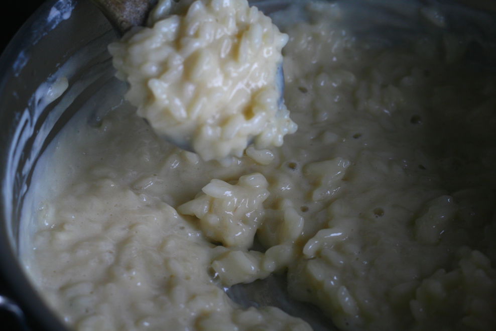 Milchreis mit Erdbeeren