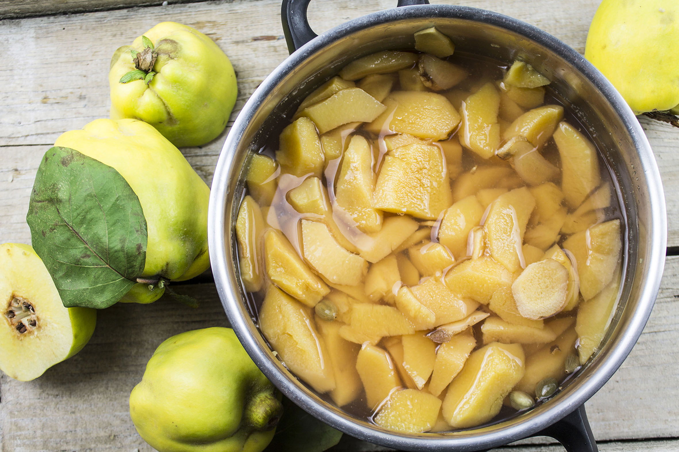 Milchreis mit Quittenkompott