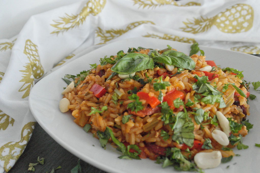One-Pot Jambalaya mit Hühnchen