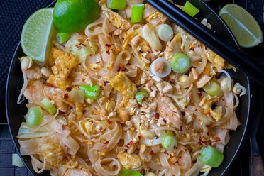Pad Thai mit Huhn