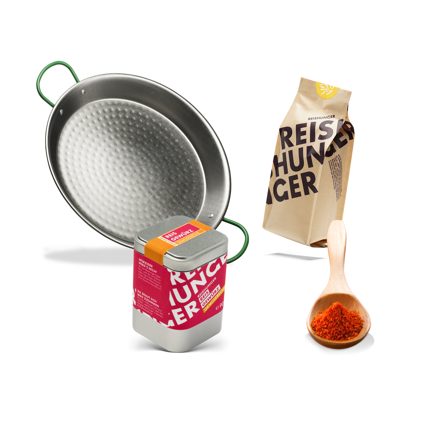 Paella Pfannen Set | Für 4 Personen
