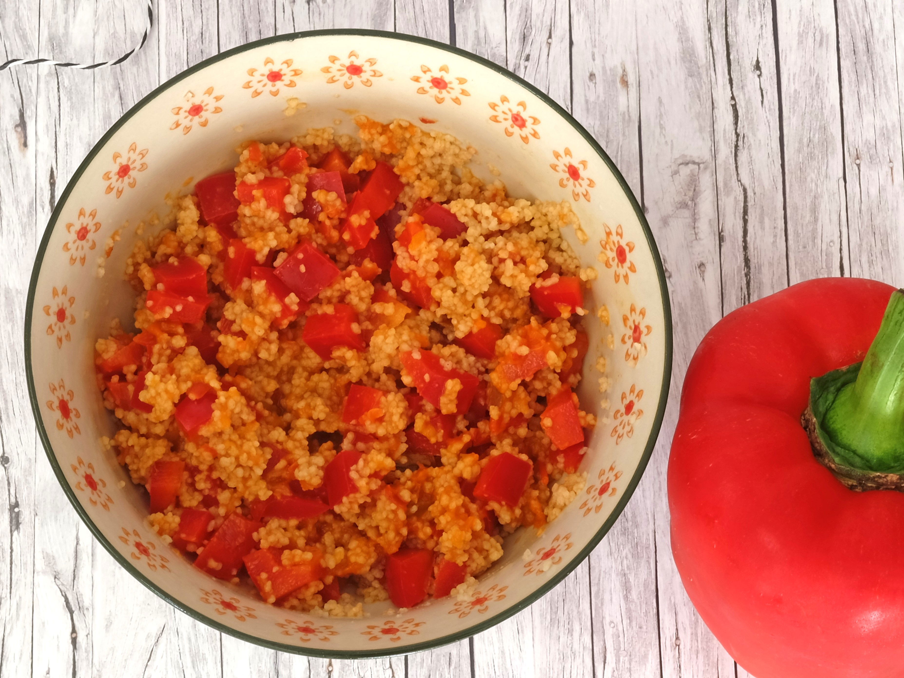 Paprika Couscous Wraps