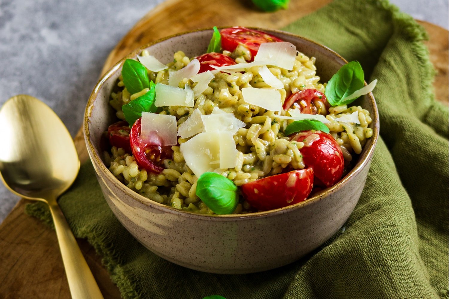 Schmeckt Reis mit Pesto Alle Infos BISSFEST