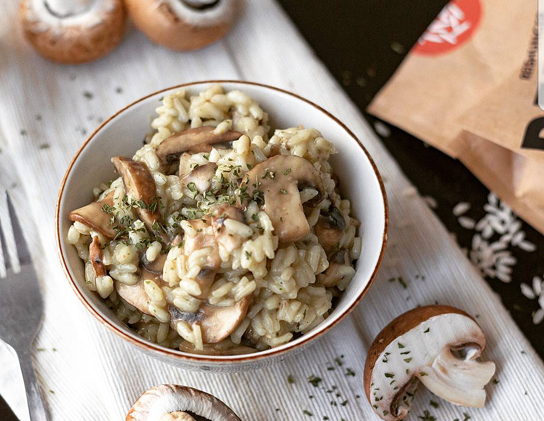 Pilz Risotto | REISHUNGER