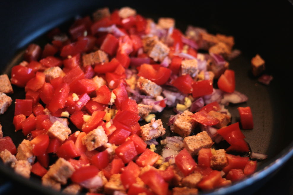 Pitataschen mit würziger Quinoa-Füllung