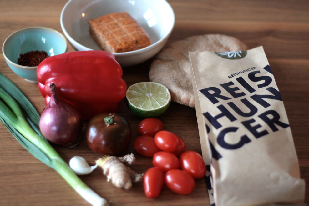Pitataschen mit würziger Quinoa-Füllung