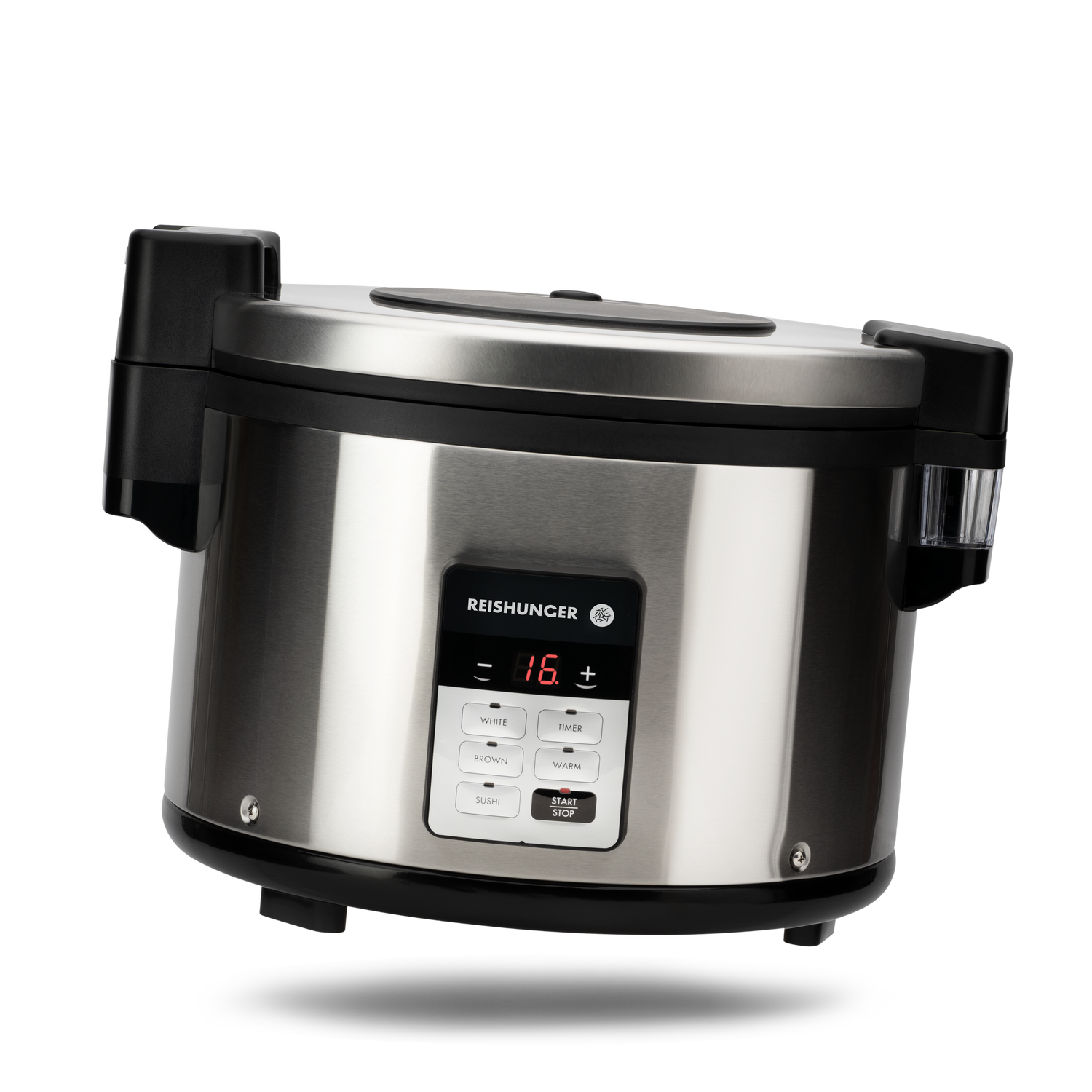 Reishunger Gastronomie Reiskocher (5,8 l) | Reis kochen für 32 Personen | Warmhaltefunktion